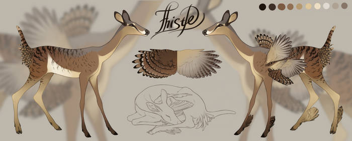 [$] wren deer custom design