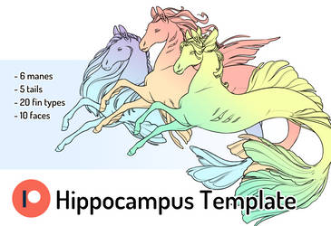 Patreon Hippocampus Template P2U line base