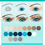 Tut. Eyes step by step