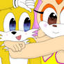 Tails x Cream. 'Nother Cuddle