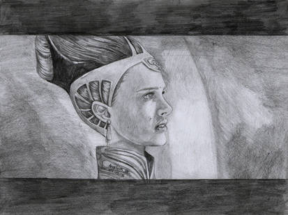 Old Amidala drawing 2008