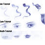 Tutorial Ballpoint Pen: Eyes, Mouth, Curly hair