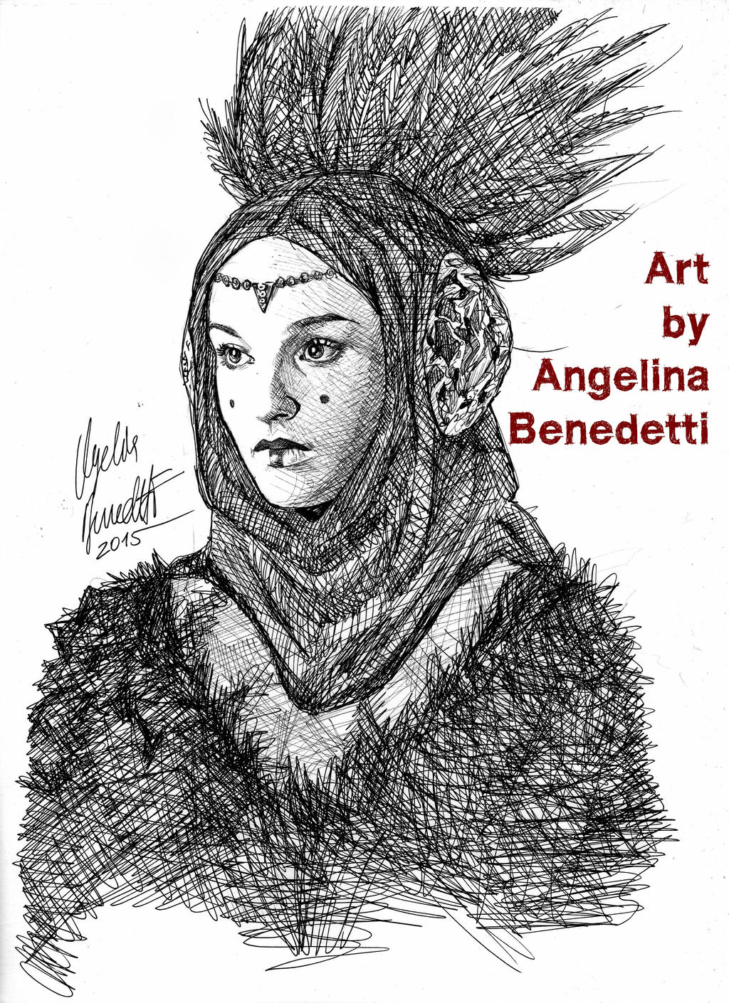 Queen Amidala Drawing Inks- Star Wars