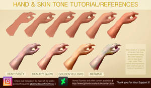 Hand Painting Skin Tone Ref