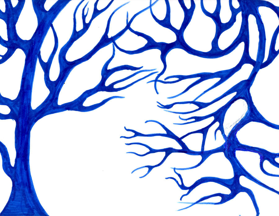 Tree Sharpie Drawing Sharpie Tree by tamtam-themouse on DeviantArt