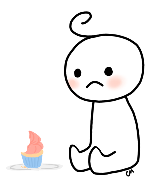 SOMEONE ATE MY CUPCAKE!