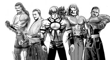 Drawing King of Fighters Boss characters by frank2046 on DeviantArt