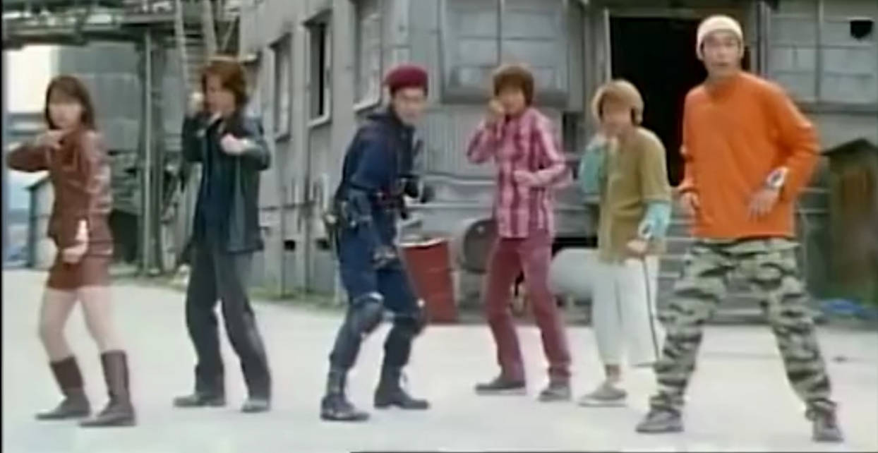 Timeranger First Team by 1121329mkc on DeviantArt