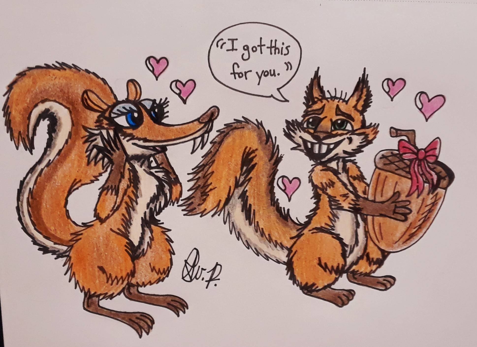 Scratte x Hammy (REQ) by Davalon4Ever on DeviantArt