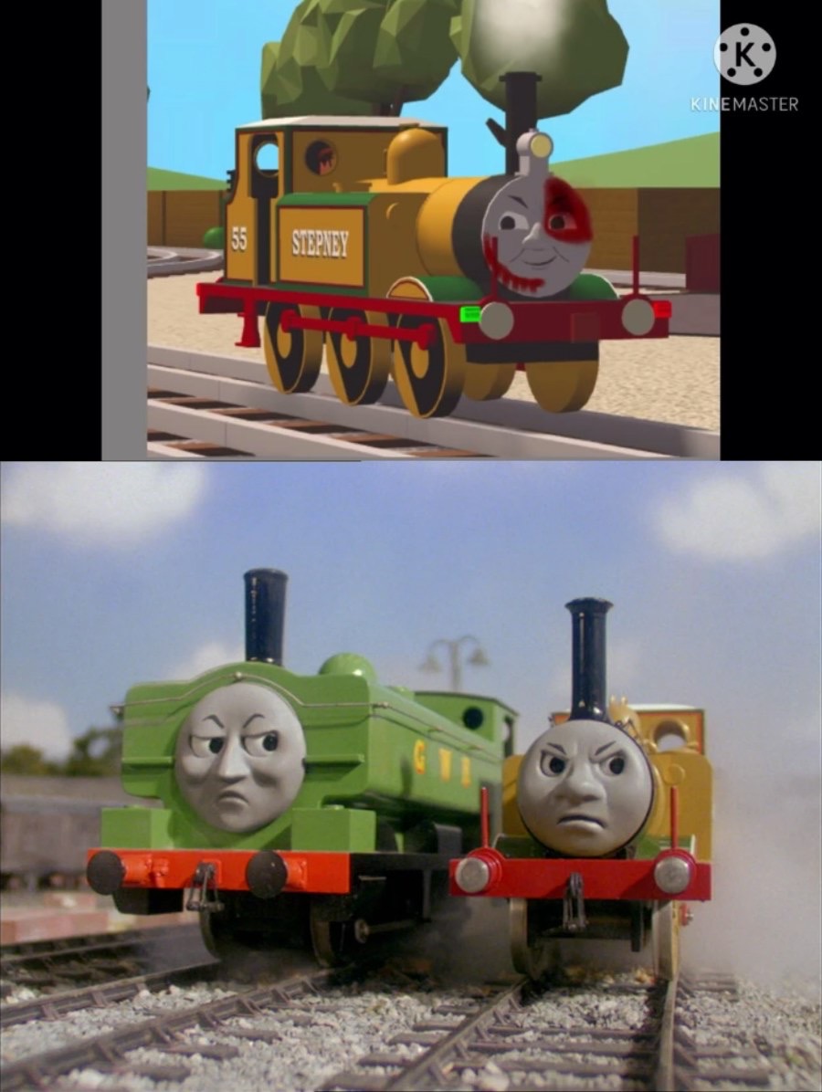 Duck and Stepney hate Sodor Cold Wars Stepney (V2) by TTTEAFJoey35 on ...
