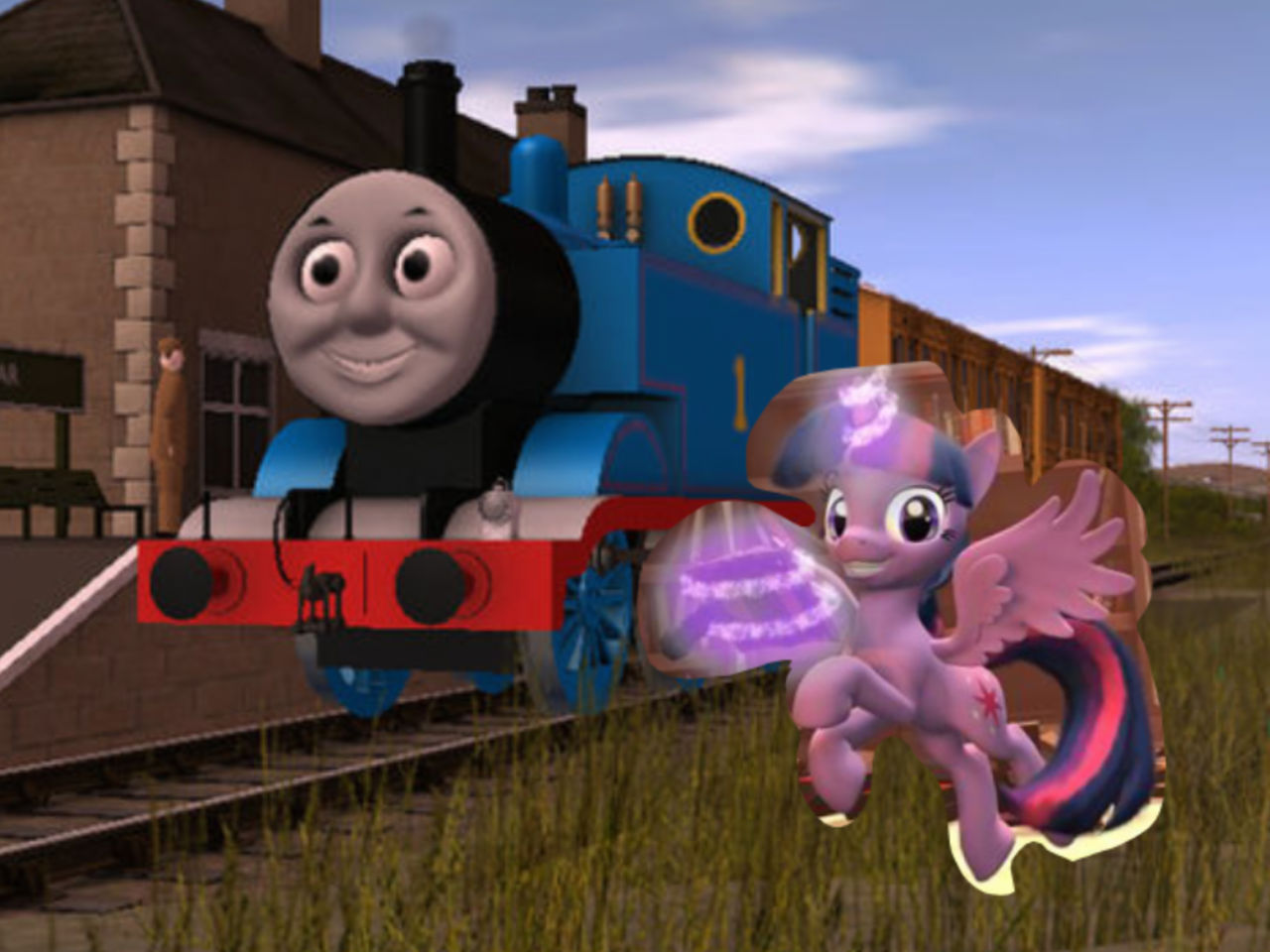 Thomas And Twilight Sparkle By TTTEAFJoey35 On DeviantArt thomas-and-twilight-sparkle-by-ttteafjoey35-on-deviantart