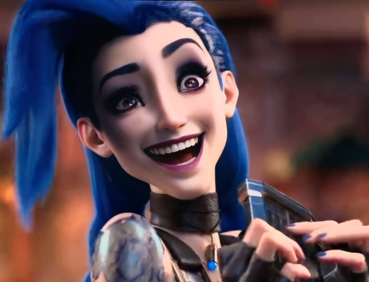 my fingers resting on jinx's tongue by gripo67 on DeviantArt