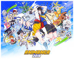 Animanga 2018 - Program Guide Cover
