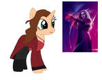 My Little Pony: Wanda Maximoff/Scarlet Witch by dookuexpress