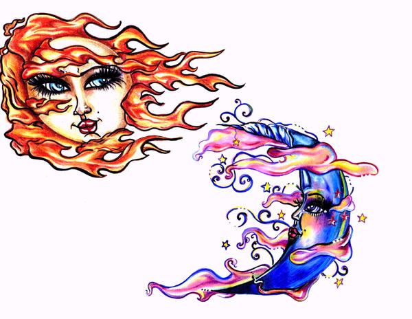 Sun And Moon Tattoo Designs By Mexican Gypsy On Deviantart Sun And Moon Tattoo Designs By Mexican Gypsy On Deviantart