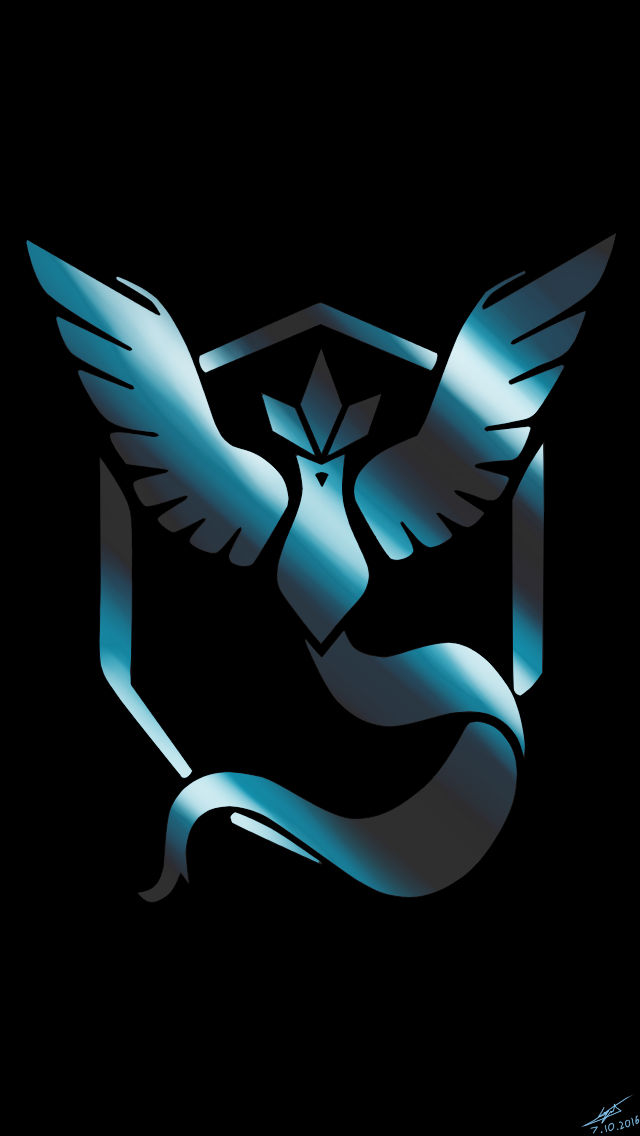 Team Mystic Texture - No Words by Hebulicore