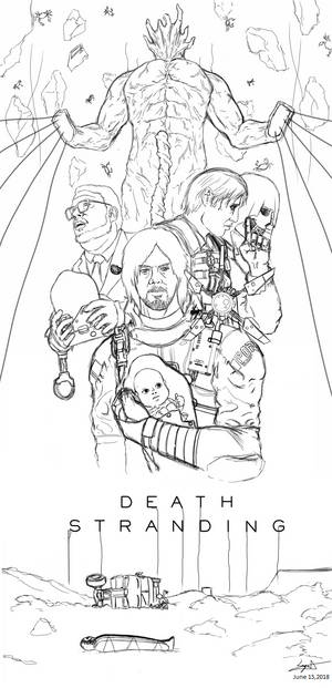 Death Stranding Poster portrait