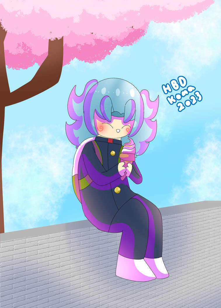 Happy birthday koma 2023 by Macapoodle on DeviantArt