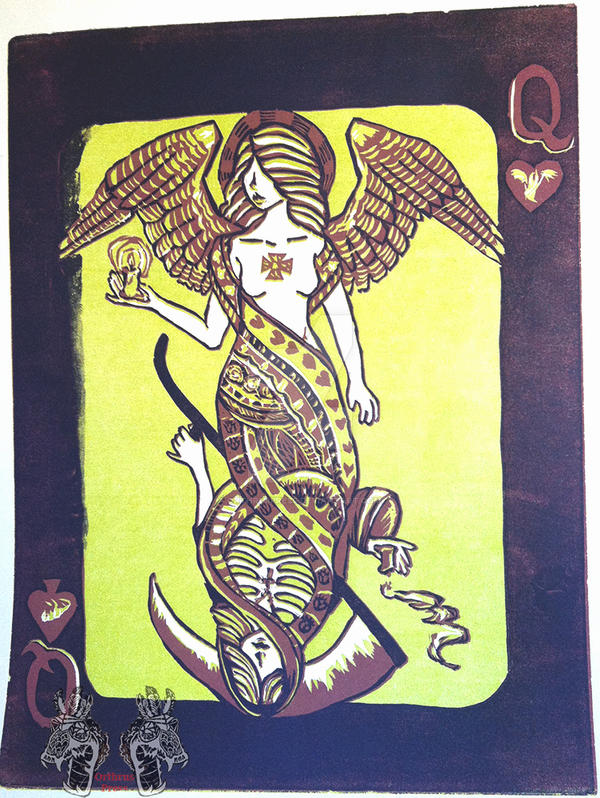 Queen Monotype by OrthrusPress Queen Monotype by OrthrusPress