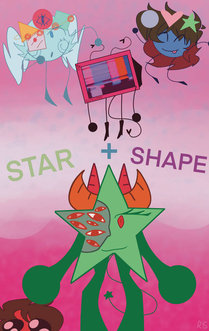 STAR SHAPE TEASER POSTER!!, by Rainbowshape on DeviantArt