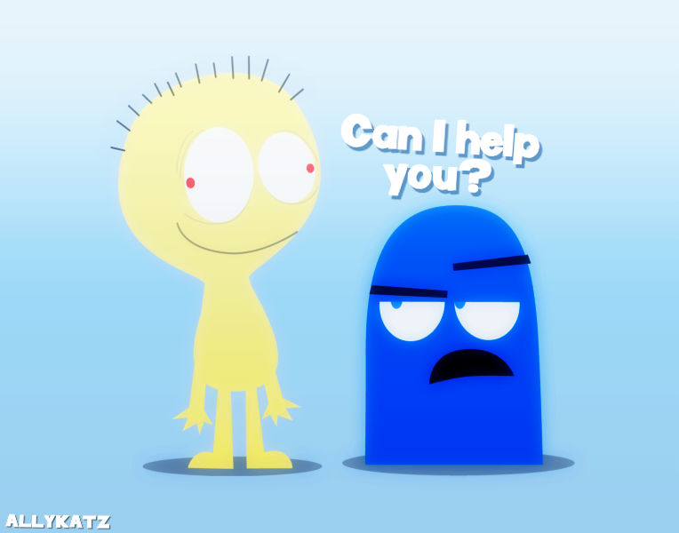 Cheese and Bloo by allykatsss on DeviantArt