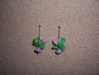 Hibiscus Vine Earrings