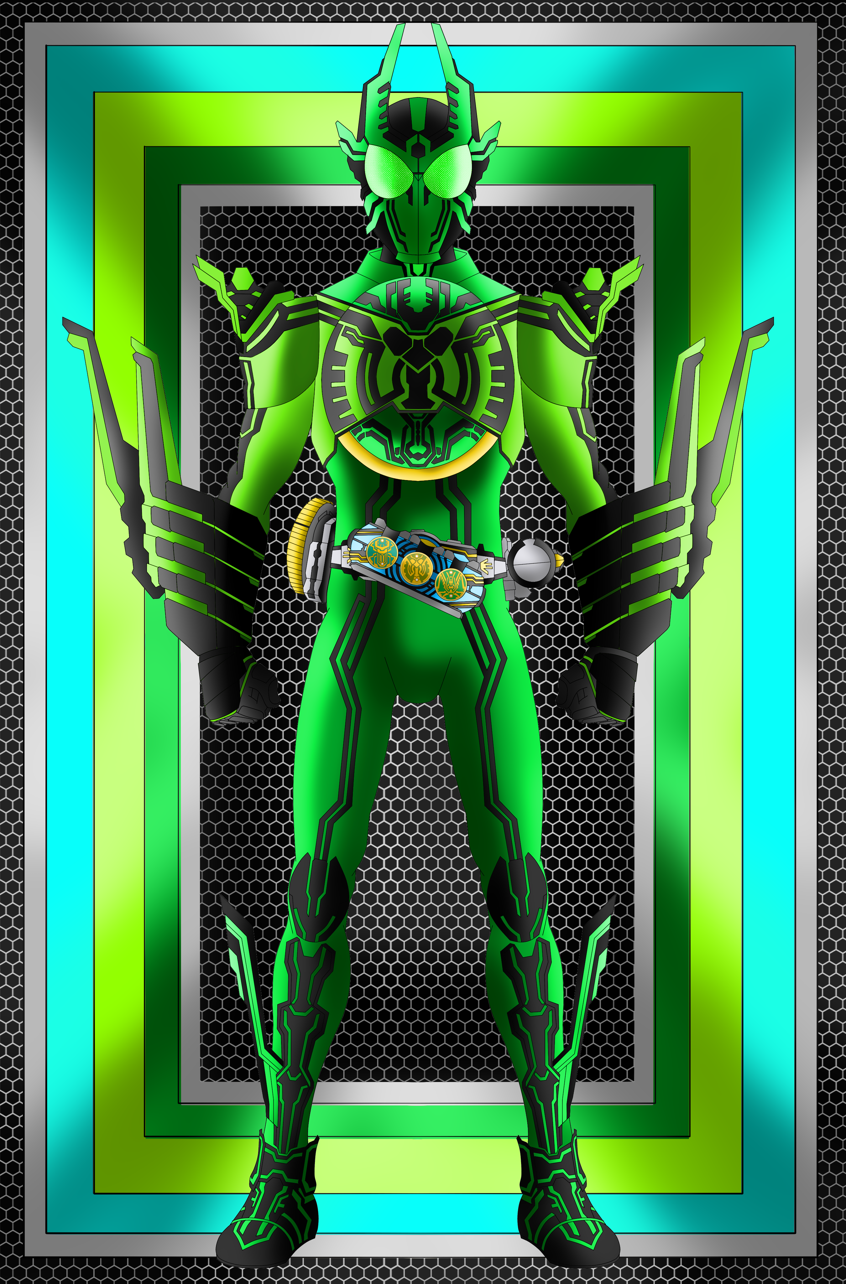 Kamen Rider OOO Super GataKiriBa Combo by BSD1610 on DeviantArt Kamen Rider OOO Super GataKiriBa Combo by BSD1610 on DeviantArt