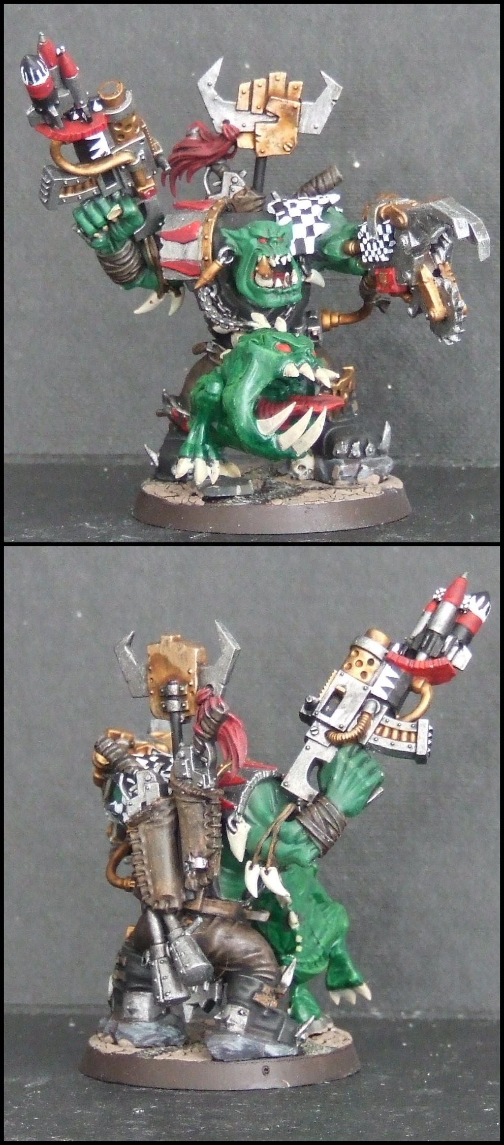 Face Rippa 40K - Ork Warboss Grukk Face-rippa by Halat on DeviantArt