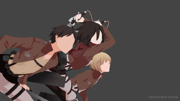 Attack On Titan On Minimalistic Animoo Deviantart