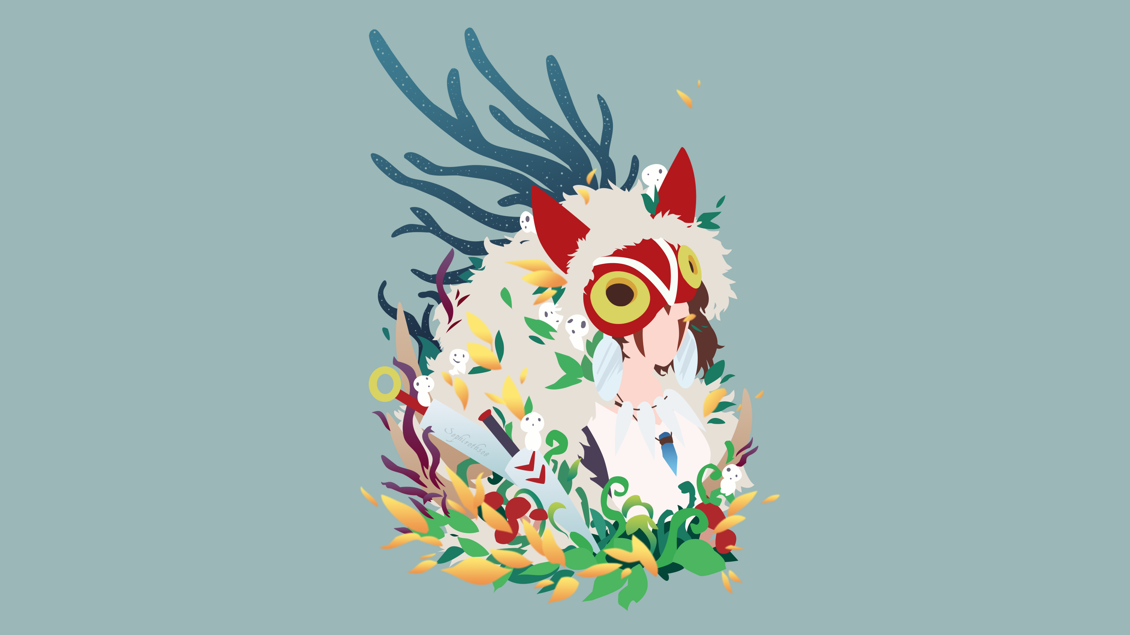 Download Princess Mononoke (Mononoke-hime) by Sephiroth508 on ...