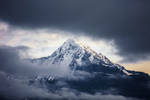 Mt. Hiunchuli, Nepal by Sephiroth508