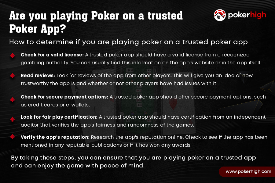 Are you playing Poker on a trusted Poker App? by pokerhigh on DeviantArt