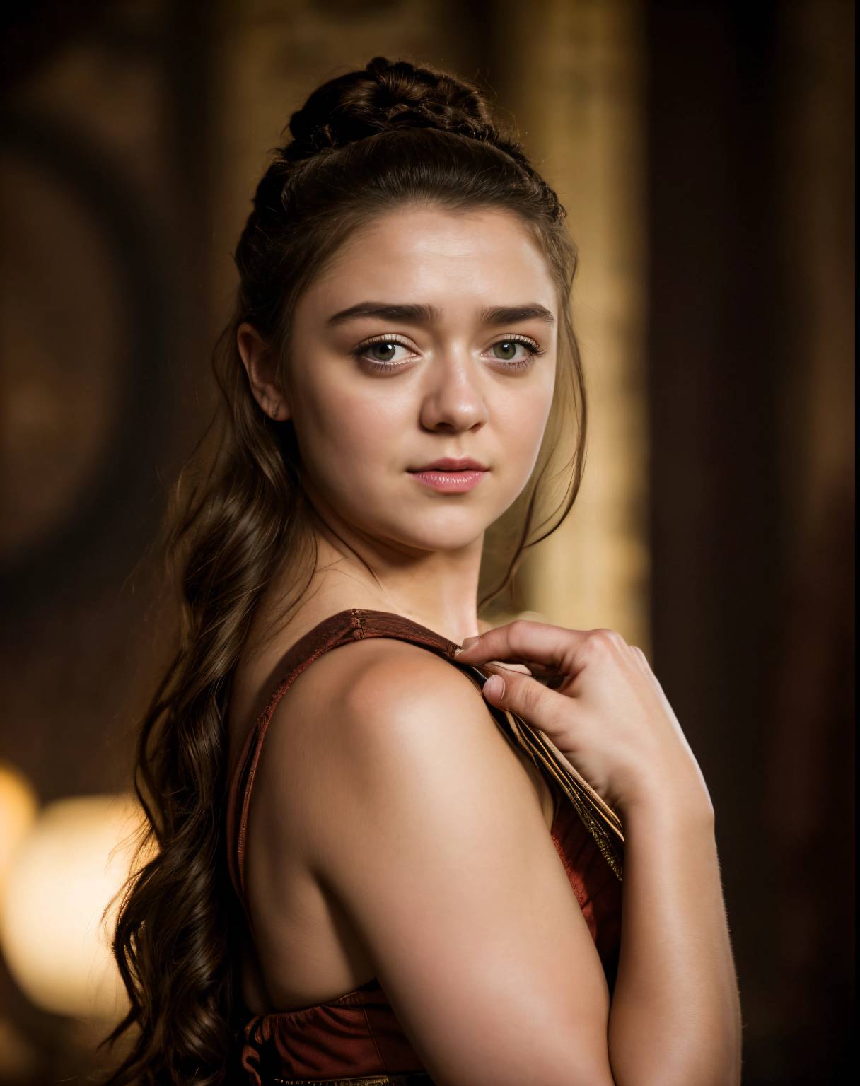 Arya Reeds Arya Stark by DigitalDreamscaper on DeviantArt