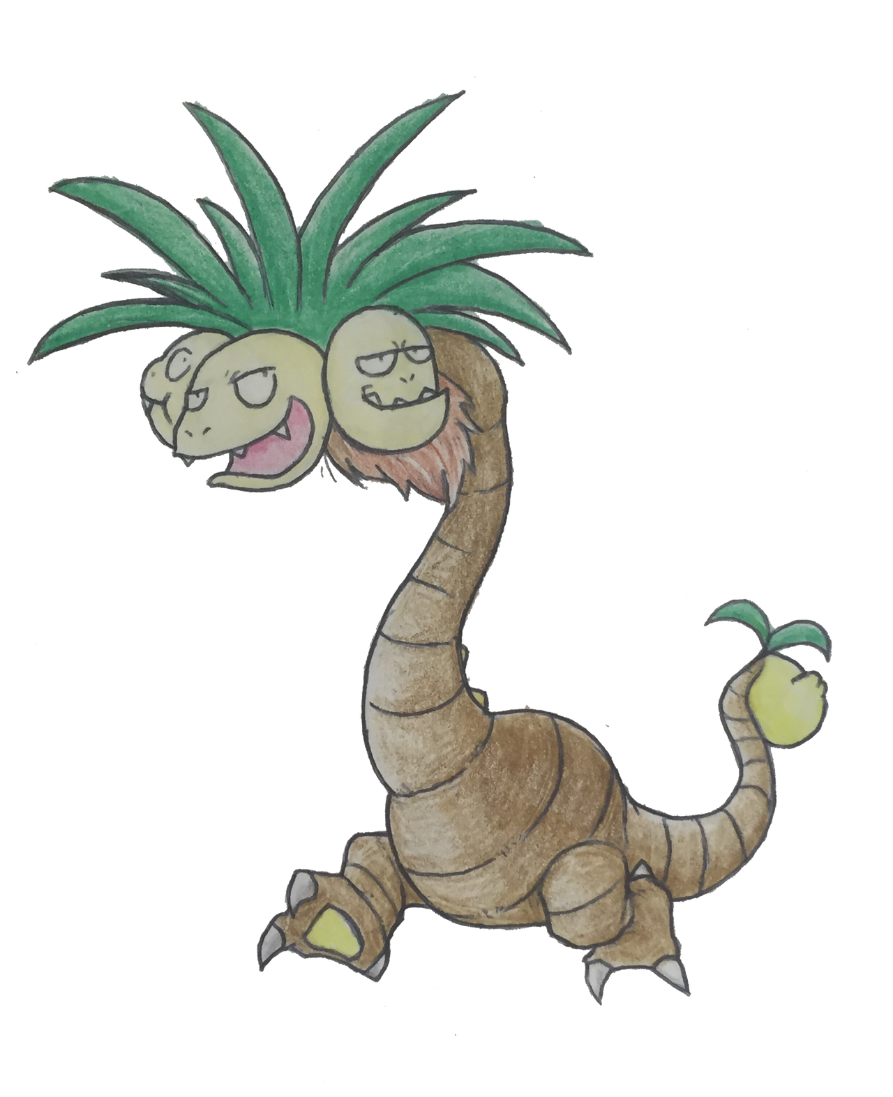 Dragon Exeggutor by MerphISC on DeviantArt