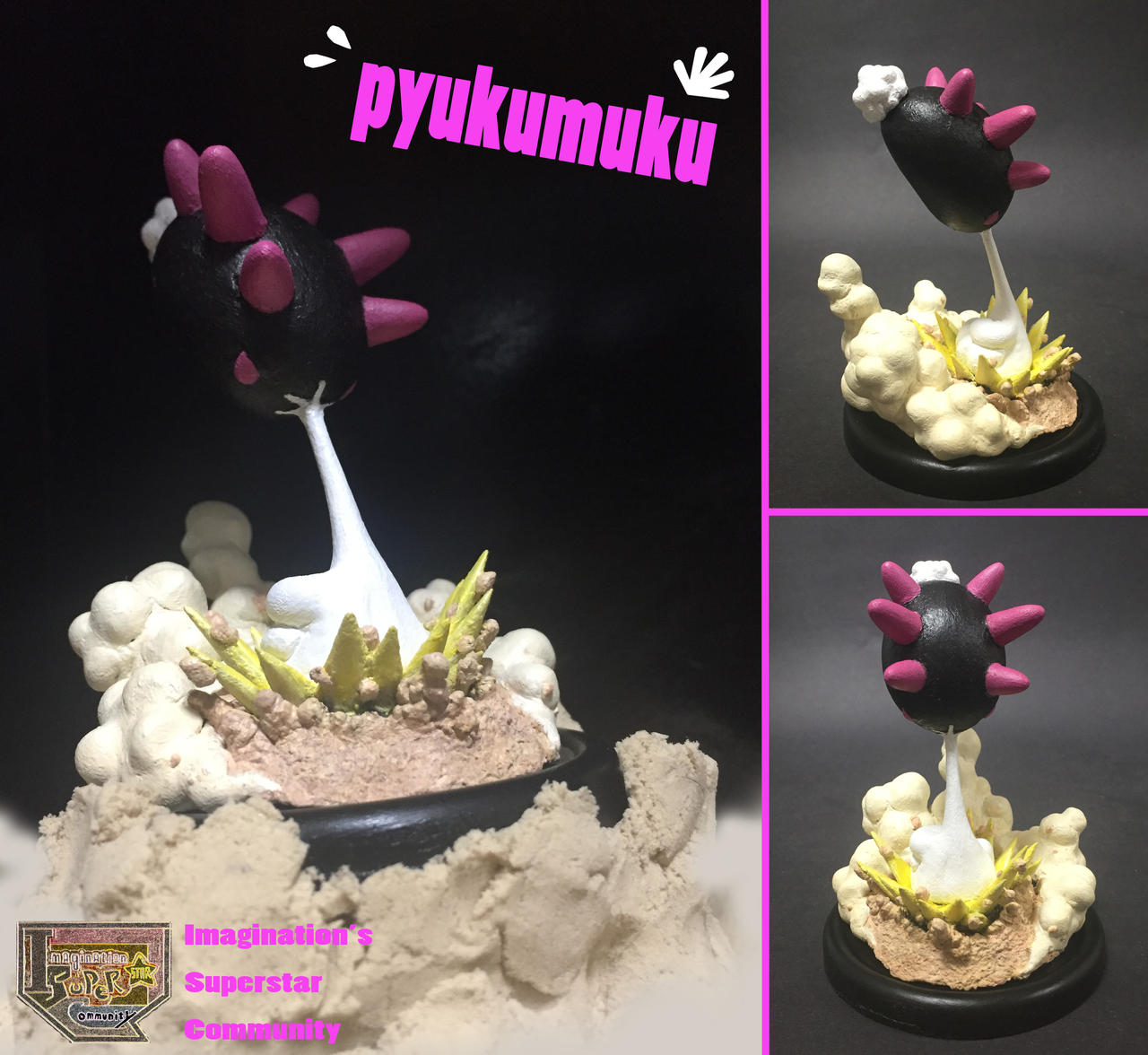 Clay Figure Pyukumuku By MerphISC On DeviantArt clay-figure-pyukumuku-by-merphisc-on-deviantart