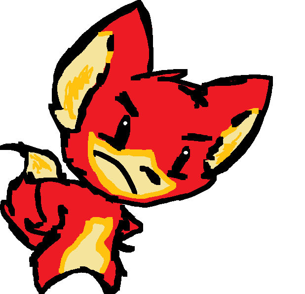 Grumpy Chibi Fox by KittyPerson101 on DeviantArt