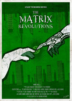 Matrix revolutions minimal poster