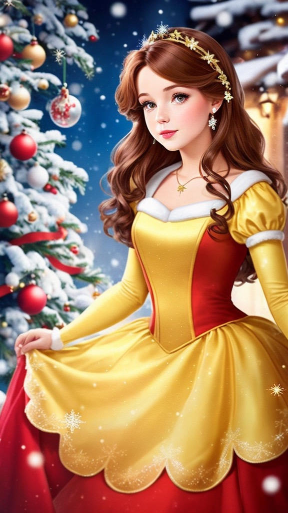 200+] Disney Christmas Wallpapers