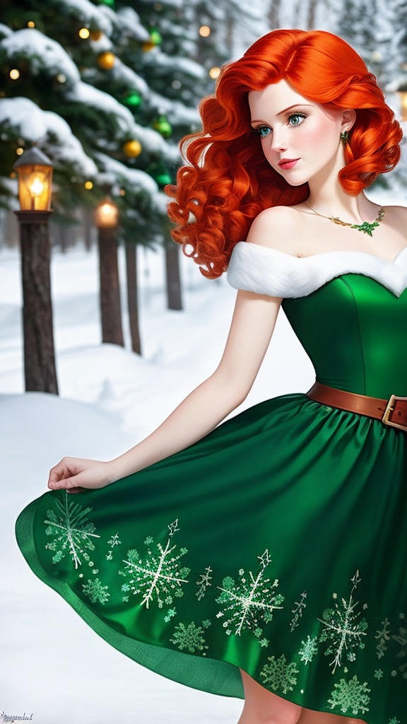Merida Christmas 23 by jhamilton20099 on DeviantArt