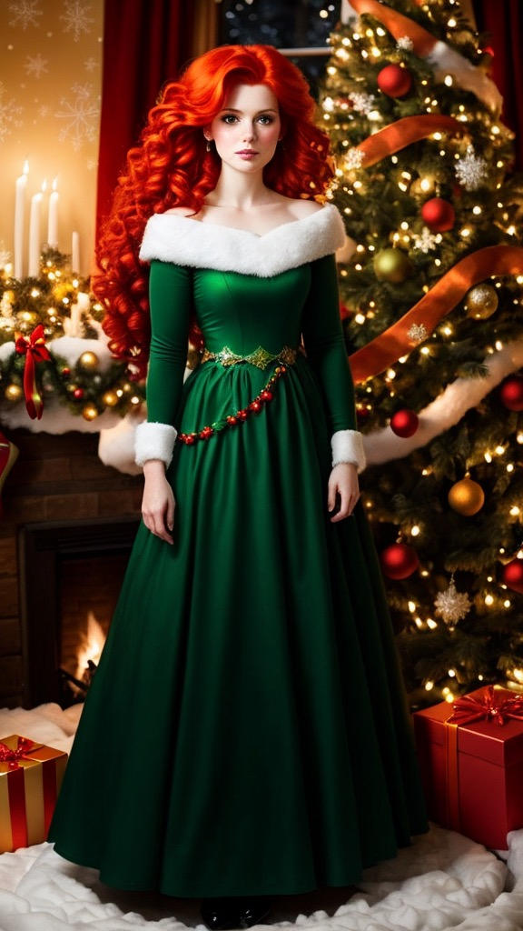 Merida Christmas 34 by jhamilton20099 on DeviantArt