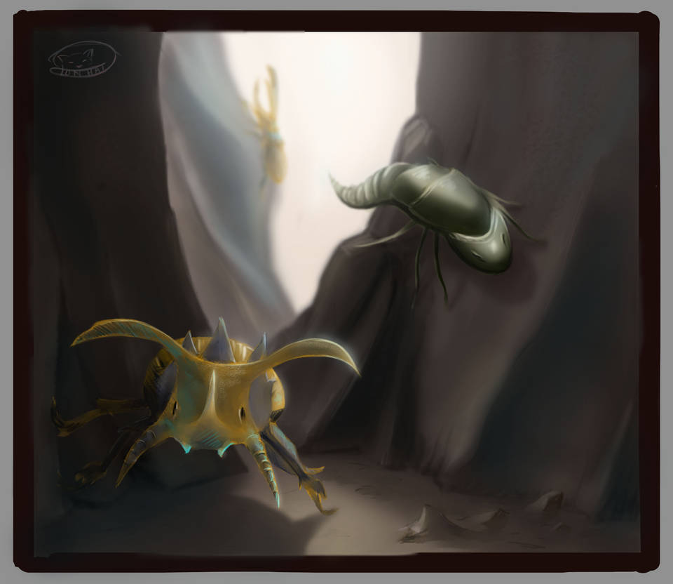 DnD Monster: Insect Beetle by IonHat on DeviantArt