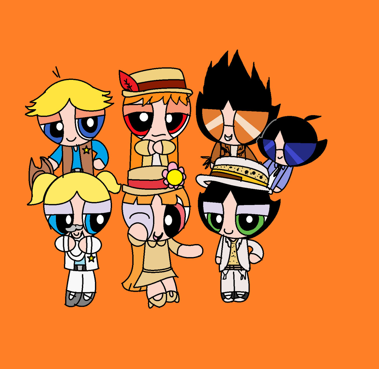 Ppg Rrb Band ppg and rrb dress up from psy new song with suga by mylittlepony41 on ...