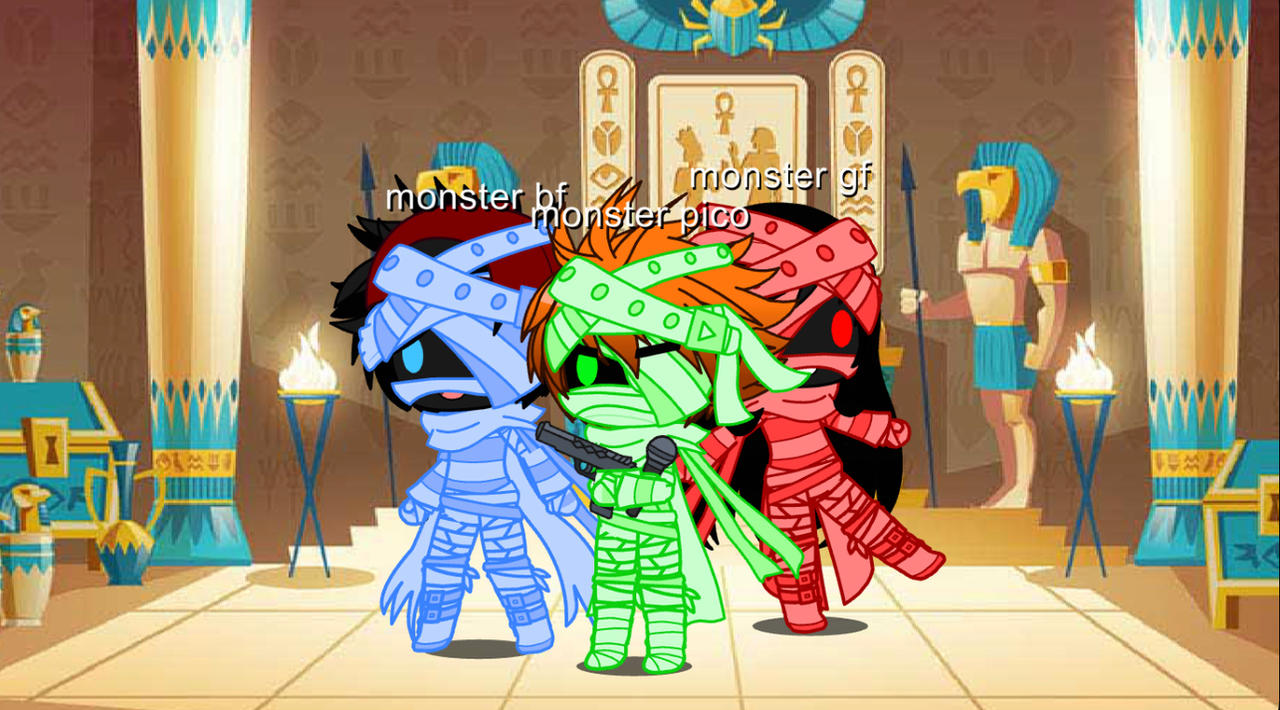 Mlp Mummification The three mummies (Friday night funkin) by mylittlepony41 on DeviantArt