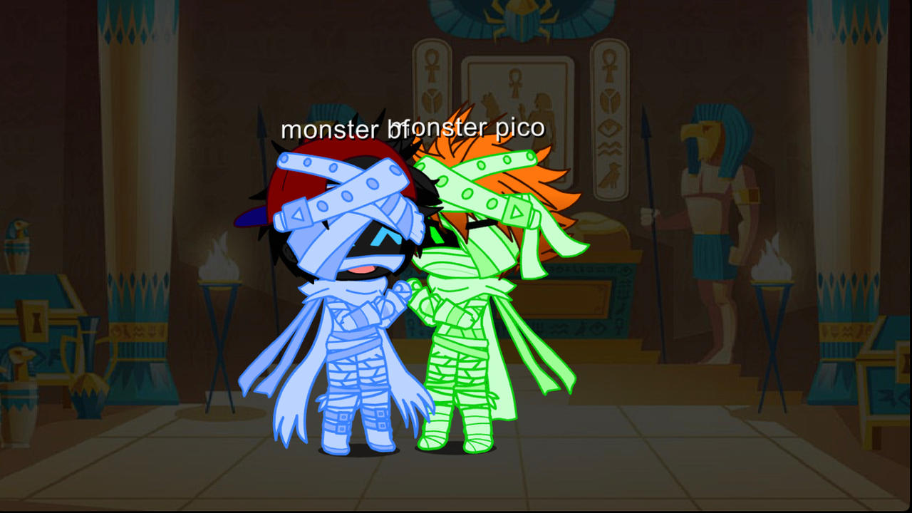 Mlp Mummification Bf and pico as mummies together (pico x bf) by mylittlepony41 on DeviantArt