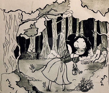 Inktober ~ Snow White