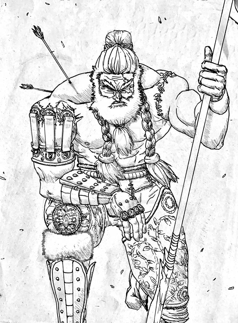 Glaive Master Hodir from (not) Elden Ring by AstronautAkira on DeviantArt