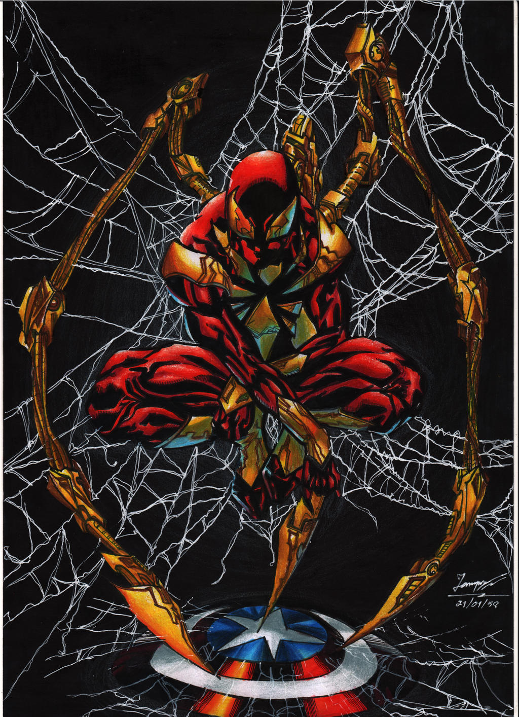 Iron Spider Civilwarsuit By Tontentotza On DeviantArt iron-spider-civilwarsuit-by-tontentotza-on-deviantart