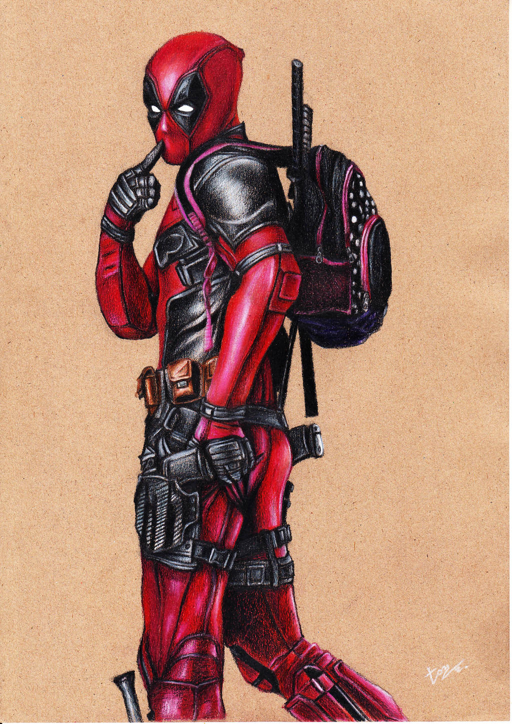 Deadpool Movie Fan art poster