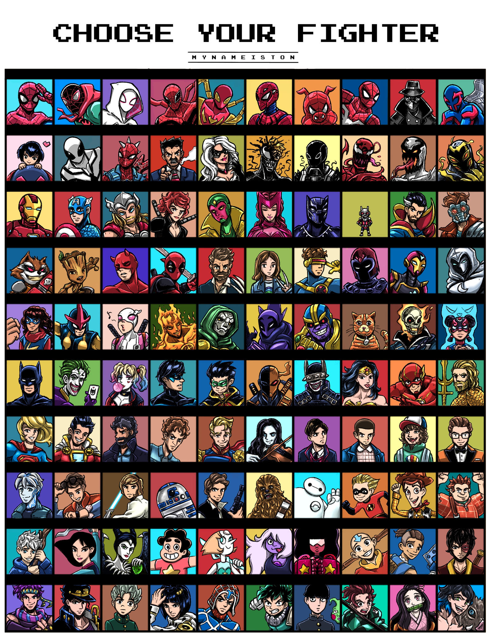 Choose Your Fighter By Tontentotza On Deviantart Choose Your Fighter By Tontentotza On Deviantart