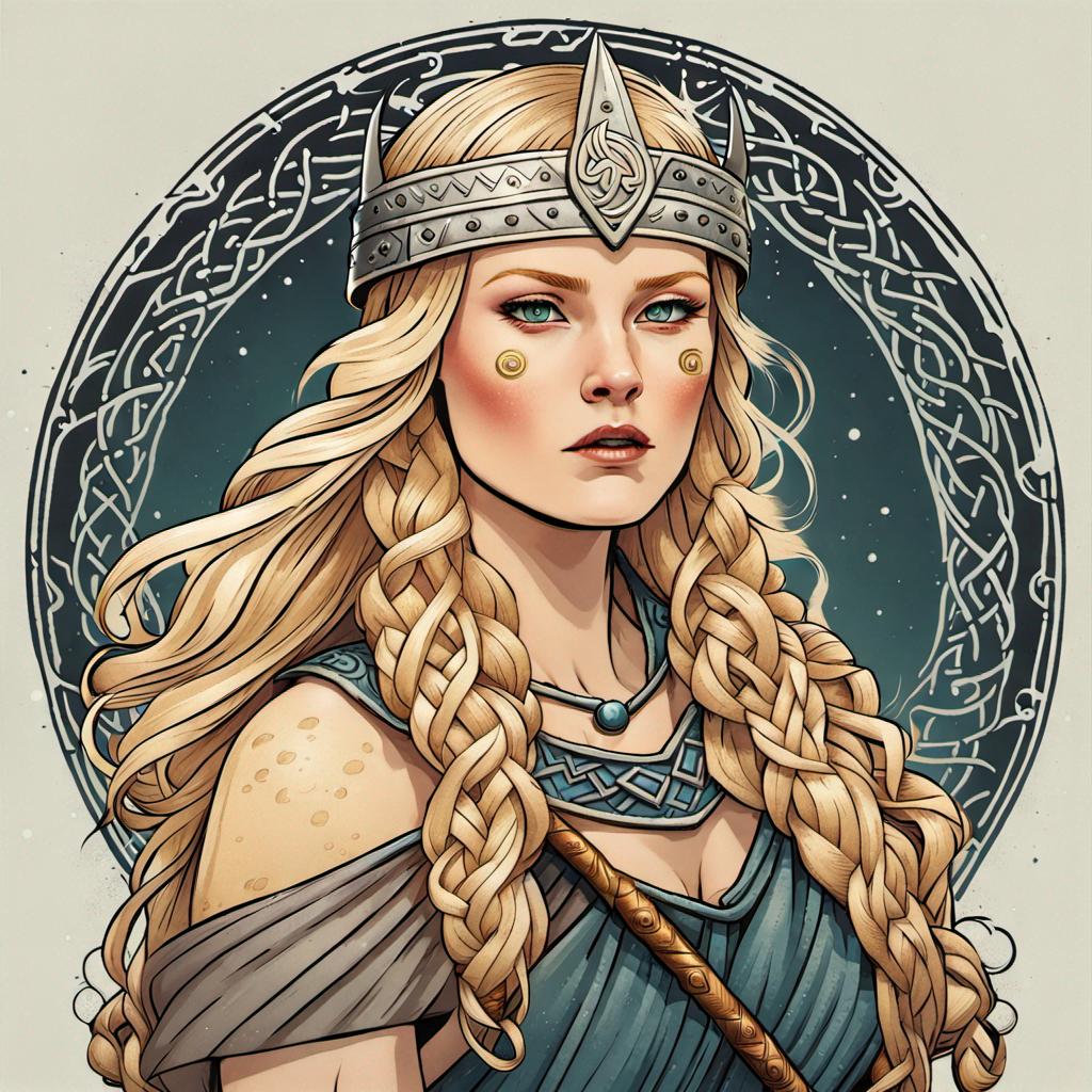 Treyja Viking Goddess Freyja by MasterArthur80 on DeviantArt